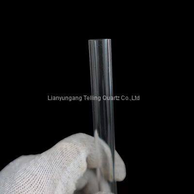 Custom Size Clear Quartz Glass Tube Fused Quartz Tube photo-5