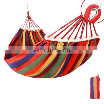 Outdoor Portable hammock swings Travelling Outdoor Picnic Wooden Swing Chair  camping hammock