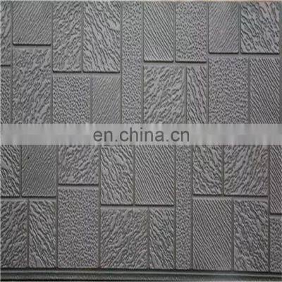 Low Cost Roofing Materials 0.5mm Steel Surface Insulated Interior PU Sandwich Roofing Panel