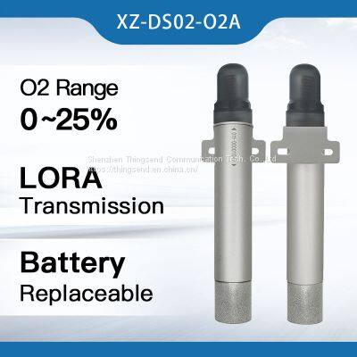 LoRa Long Distance O2 Detector Wireless Oxygen Sensor