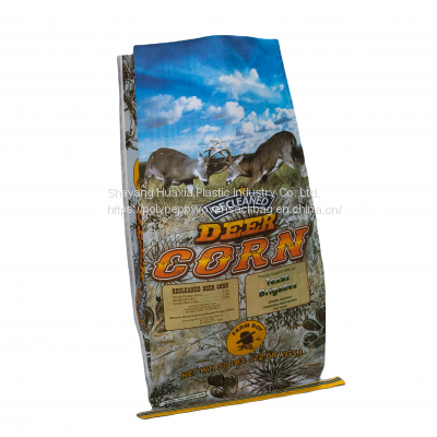 PP woven BOPP bag packaging rice, bean, wheat, corn