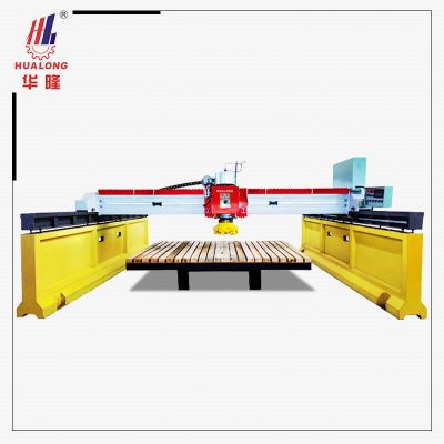 Hualong Bridge Type Hydraulic Stone Block Cutter Marble and Granite Polishing and Cutting Machine