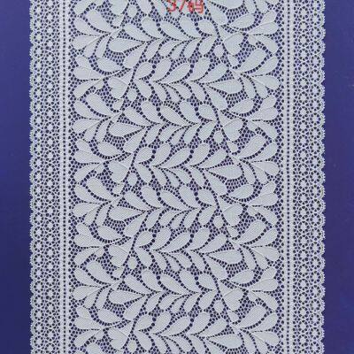 Lace Accessories 8-13cm Wide Floral Stretchy Lace Elastic Trim Fabric for Garment & DIY Craft Supply photo-3