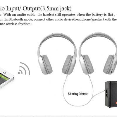 Bluedio HT Headset Bluetoot Headset Wireless 5.0 Private Mode Sports Stereo Subwoofer Headset photo-6