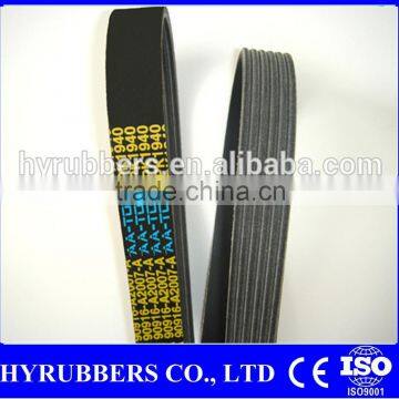 Black poly v belt ( PH,PJ,PK,PL,PM )