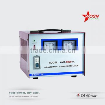 Electron Rrelay Type Single phase 8000VA relay type ac voltage regulator/stabilizer                        
                                                                                Supplier's Choice