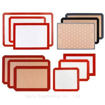 Perforated Silicone Baking Mat for Dutch Oven & Pizza, High Temp 500°F, Fiberglass-Free Design