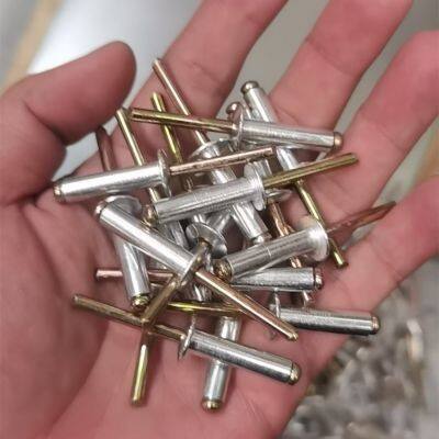 M6 Size Aluminum Materials Galvanized Surface Rivet Pins Pull Rivet Pins photo-3