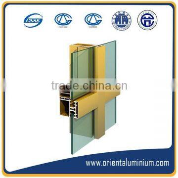 aluminum curtain wall profile