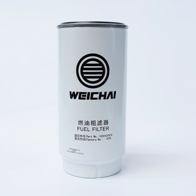 Weichai Original Factory Fuel Filter Element 1000424916 Primary Construction Machinery Part