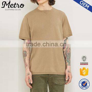Custom Wholesale Mens Raw Cross Sand T Shirts