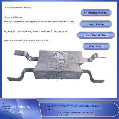 Supply of Aluminum Alloy Sacrificial Anodes, Aluminum Alloy Anodes, Aluminum Anodes for the Inner Wall of Storage Tanks, Libo Anti - Corrosion photo-2