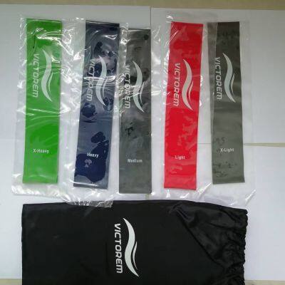 Тонкая эластичная лента для силовых тренировок и упражнений с сопротивлением