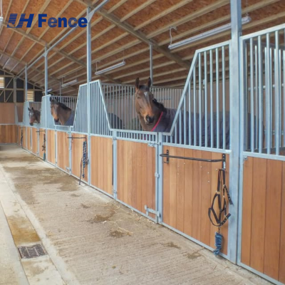 Modern 12FT Powder Coated Luxury Horse Stable for Boarding and Riding