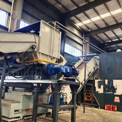 scrap fridge recycling shredder machine  freezer shredder