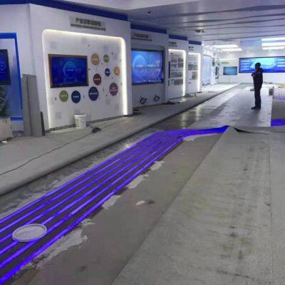 Customized Waterproof Led Long Strip Floor Tile Lights for Outdoor Squares, Embedded U-shaped Stainless Steel Buried Light Strips photo-5