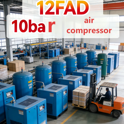 BY 22/37/30/45/55/75KWOil Free Air Compressor.Clean Air, Environmentally Friendly and Pollution-free.