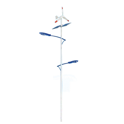 Farola callejera WD-L505 | Luminaria de calle noble | Generador híbrido de viento y sol | Lente óptica | Módulo LED