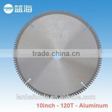 Saw blade for aluminum cutting