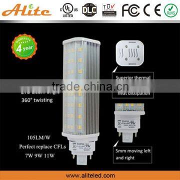 Popular UL 11w 9w 7w g24 g23 LED Plug Light manufacturer