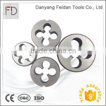 High Speed Steel Die Sets with Metric or Inch Pitch