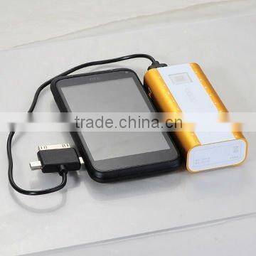 4400mAh! Hot! 18650 cell! Diamonds Portable Phone Power MP010