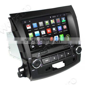 Wecaro 8" Android 4.4.4 Car Dvd Player Touch Screen for Mitsubishi Outlander Car Audio WIFI 3G 1.6 Ghz Cpu 2006-2012 photo-3