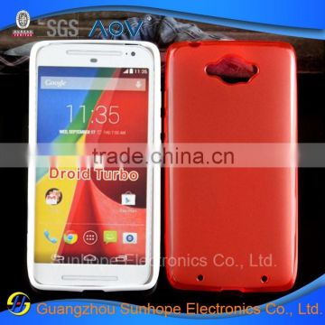 Wholesale soft TPU pudding mobile cell phone case for Motorola Droid Turbo XT1254