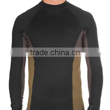 Long sleeves Men's UV50+ Camo lycra rash guard, compression shirts, tops