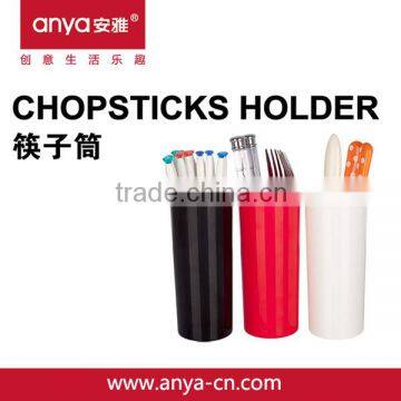 D676 100% melamine plastic make of chopsticks holder & set