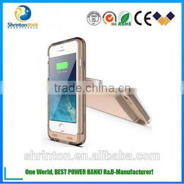 2015 Manufacturer 3200mah Cell Phone Power Bank Case Backup Battery For Iphone 5/5S/6