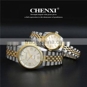 Super Big Deal Fashion Men's Watch Luxury Men Watches Cheap Custom Gold Watches 2 Tone Color Stainless Steel Quartz Watch photo-4