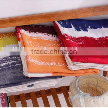 Wholesale Ladies Fashion Scrawl Large Cotton Printed Shawl