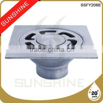 SSFY207 Bathroom and Toilet Round Stainless Steel Floor Trench Drain