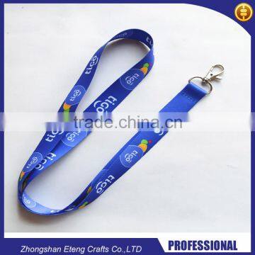 Environment-friendly printed funny polo lanyard,promotion single custom lanyard