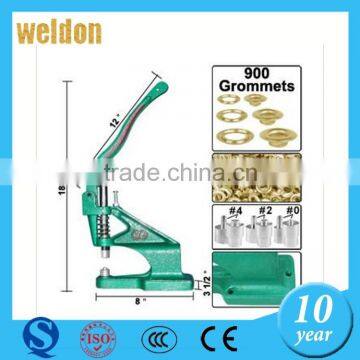 WELDON Small Easy operate hand presses button machine,eyelet machine