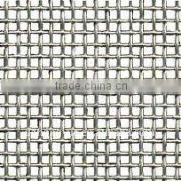 plain weave stainless steel wire plain braided mesh