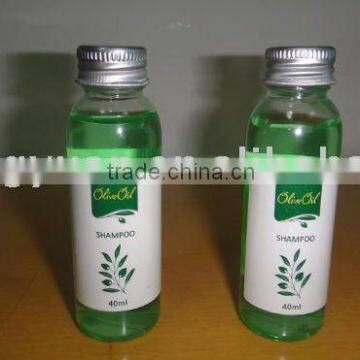 hotel bath gel bottel with Alu cap