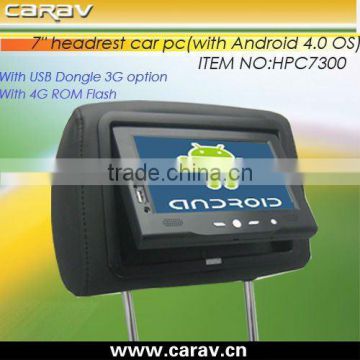 Andriod 4.0 OS tablet car pc for advertising system