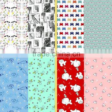 Printed underwear fabric /Lovely animal pattern design printing fabric for underwear