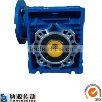 NRV 025 50:1 High Quality Aluminium Alloy Housing Small Worm Gearbox photo-3