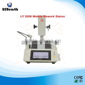 2016 New LY-5200 3 zones touch screen BGA rework station with laser align,special for mobile repair 3500W