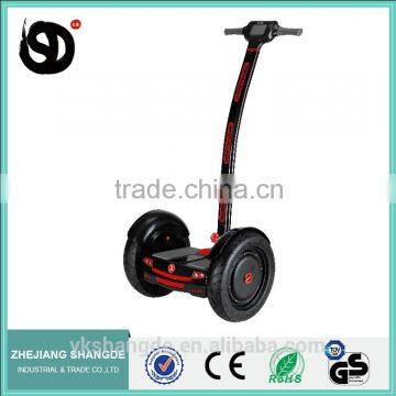 2016 hot sale 15 inch 2 wheel self balance electric scooter with handle bar