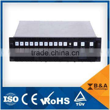 3U Optical transmission platform with LED control panel