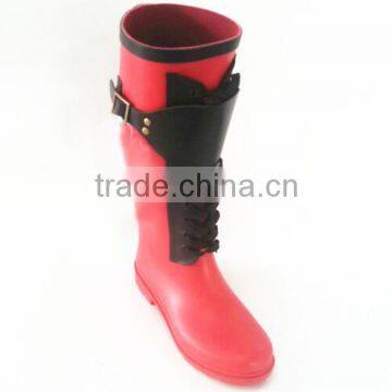 2014 new style lady's fashion rainboots/rubber boots