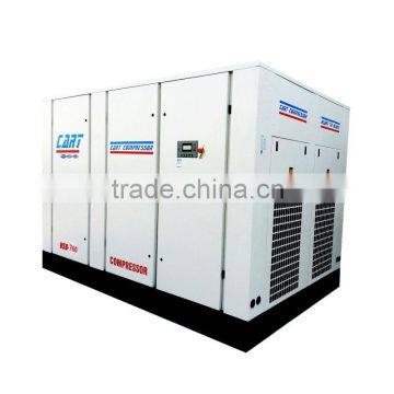 560kW 760HP variable frequency large direct driven screw air compressor
