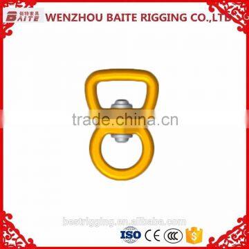 China Supplier Stainless Steel Colorful Double Metal Snap Swivel Hook,Silver Sailboat Double Round Eye photo-6