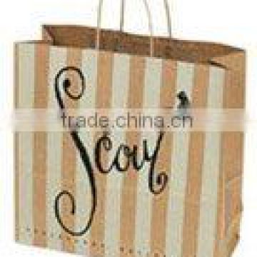 2015 Eco-friendly newest paper shopping bag