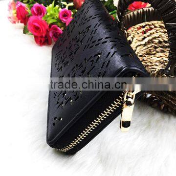 High Quality Wholesale New Fashion Black PU Embossed Women Wallet Famous Designer Brand Wallet photo-4