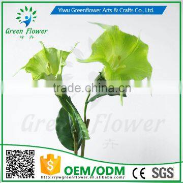 Greenflower 2016 Wholesale Real Touch Latex PU China Artificial Flowers datura for wedding decoration